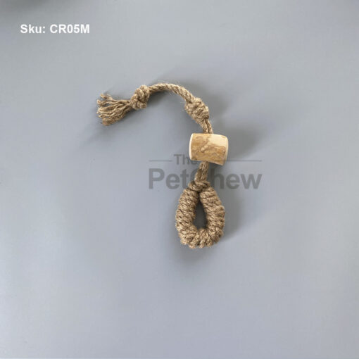 Coffee Wood Rope Pet Chew