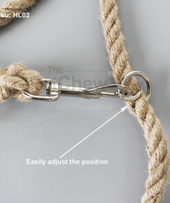 Hands Free Hemp Rope Leash