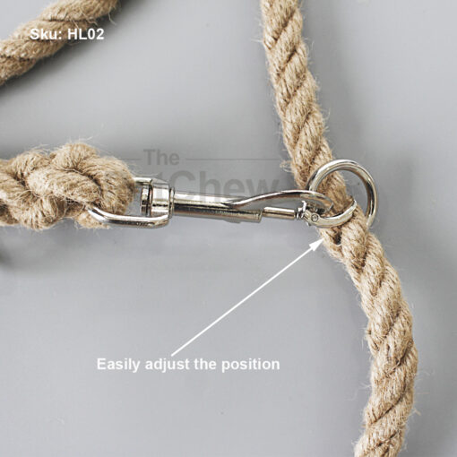 Hands Free Hemp Rope Leash