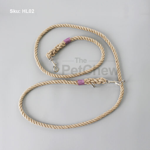 Hands Free Hemp Rope Leash