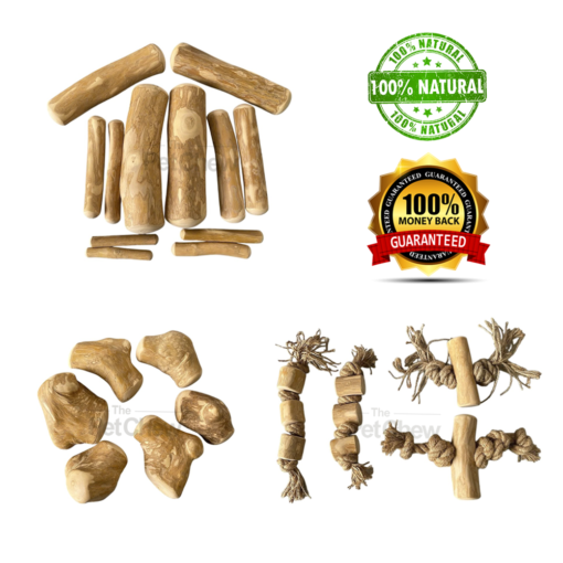 coffee wood dog chew toy