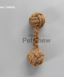 Coconut Dual Ball Pet Toy